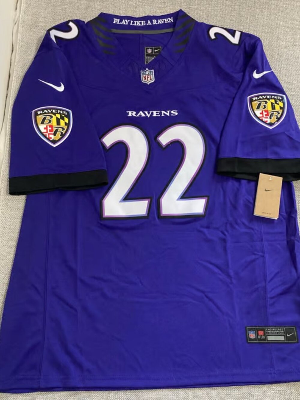 Derrick Henry  Purple Stitched Jersey Vapor